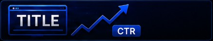 Viral title and CTR visual